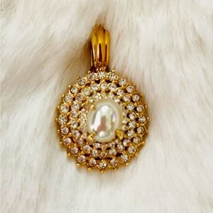 ROM stamped Vintage Pendant